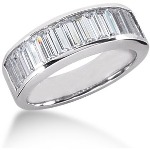 Gifte & Forlovelsesring i palladium med 13st diamanter (2.34ct)