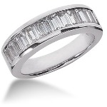 Gifte & Forlovelsesring i hvitt gull med 13st diamanter (1.56ct)
