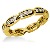 Eternity-ring i gult gull med runde, brilliantslipte diamanter (ca 0.54ct)