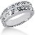 Gifte & Forlovelsesring i platina med 26st diamanter (0.52ct)
