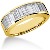 Gifte & Forlovelsesring i gult gull med 13st diamanter (2.34ct)