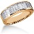 Gifte & Forlovelsesring i rdt gull med 13st diamanter (2.34ct)