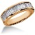 Gifte & Forlovelsesring i rdt gull med 13st diamanter (1.56ct)