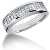 Gifte & Forlovelsesring i palladium med 13st diamanter (1.04ct)
