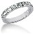 Gifte & Forlovelsesring i platina med 13st diamanter (0.65ct)